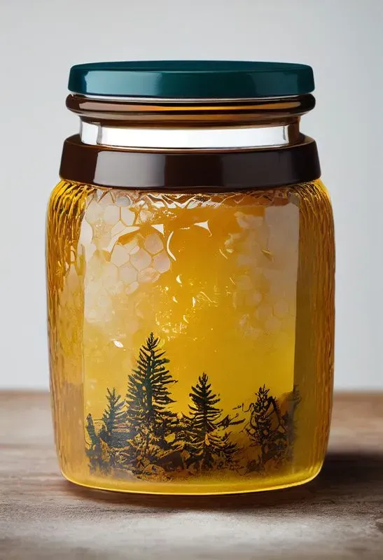 Honey Jar Design Product Photo