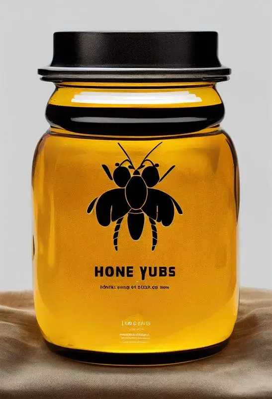 Honey Jar Design Product Photo