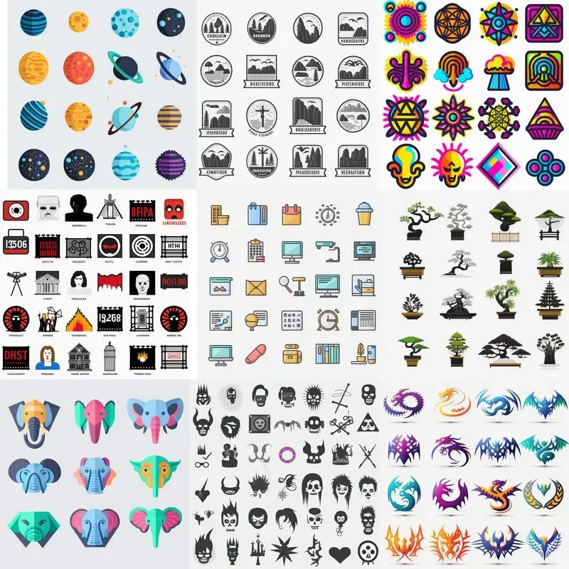 Illustrated Icon Packs