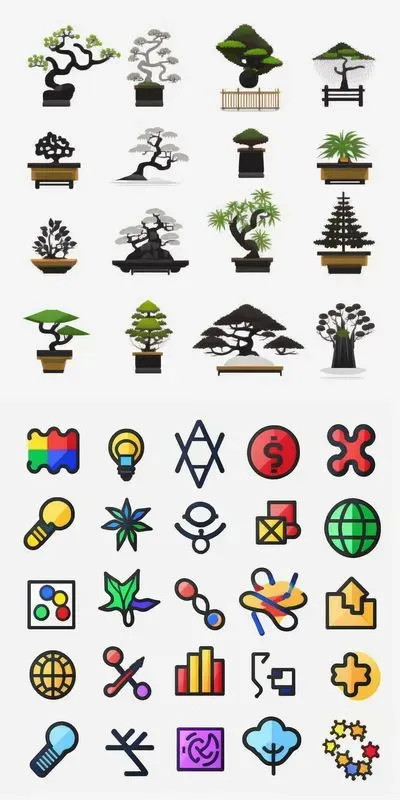 Illustrated Icon Packs