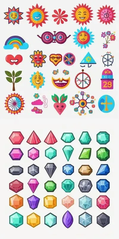 Illustrated Icon Packs