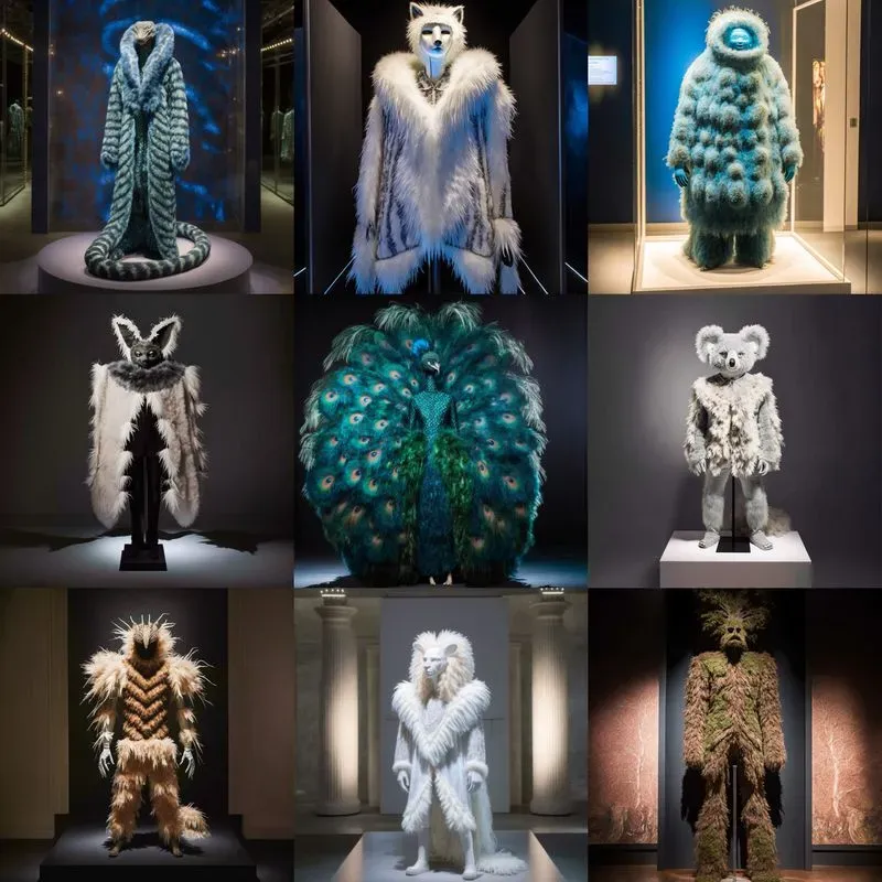 High Fashion Furry Costumes