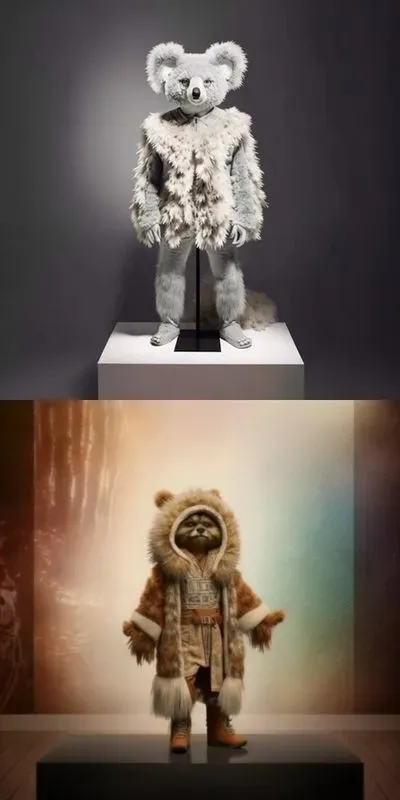 High Fashion Furry Costumes
