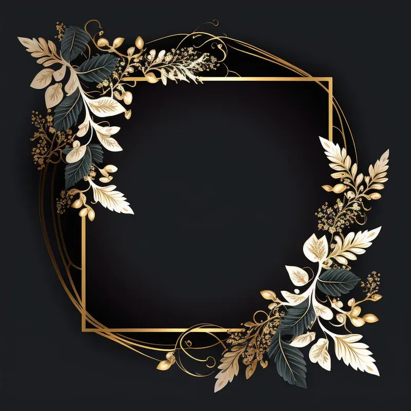 Beautifully Illustrated Border Frames
