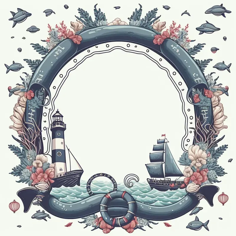 Beautifully Illustrated Border Frames