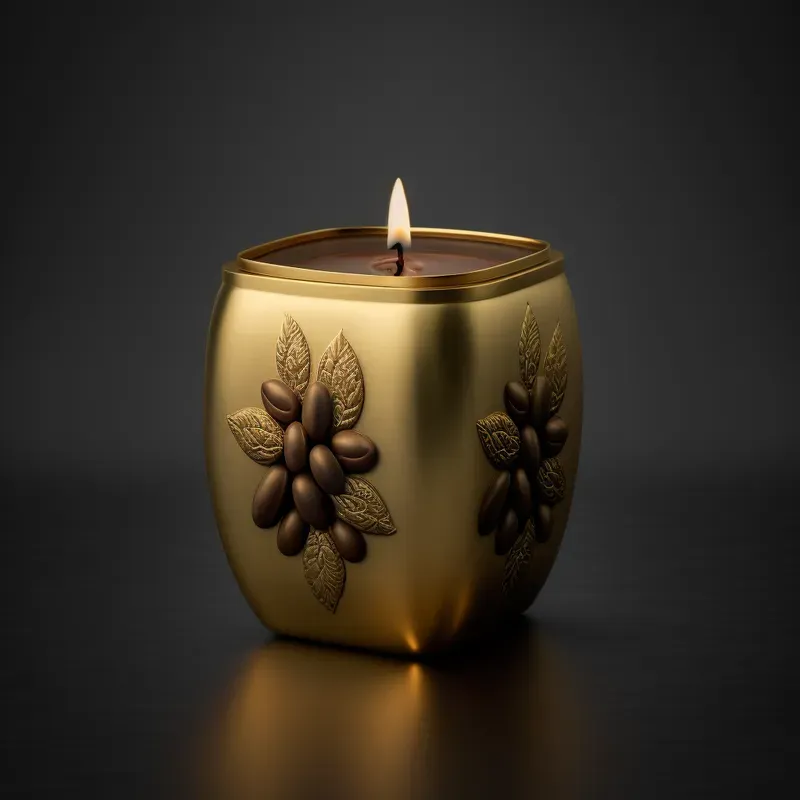 Dramatic Container Candle Design Product Photos