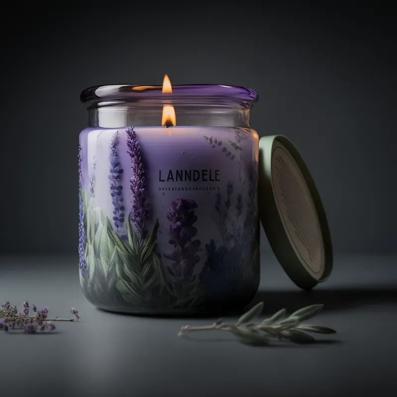Dramatic Container Candle Design Product Photos