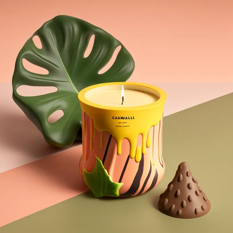 Dramatic Container Candle Design Product Photos