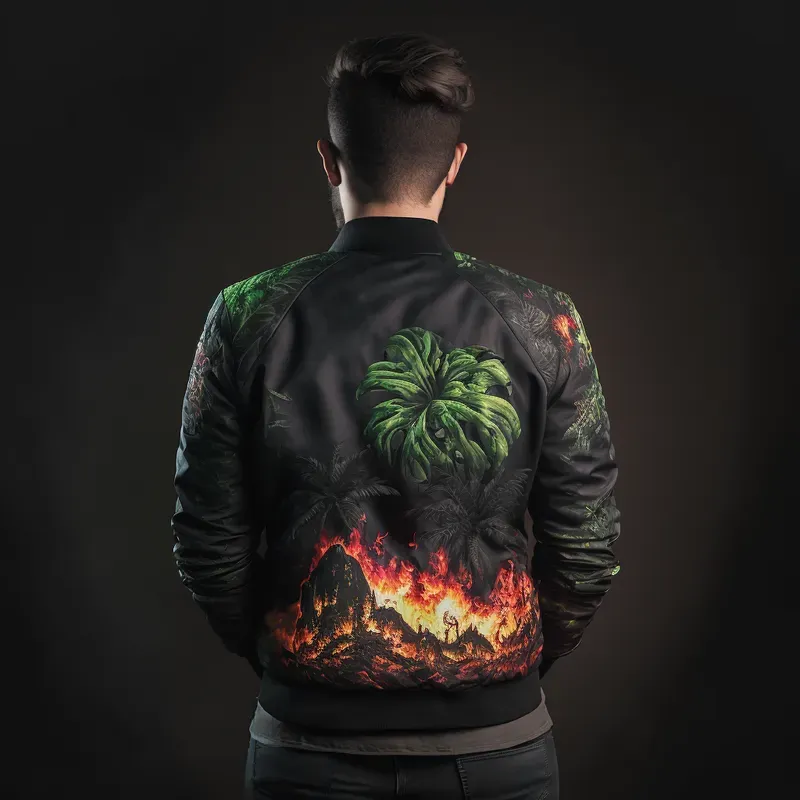Premium Bomber Jacket Design Product Photos