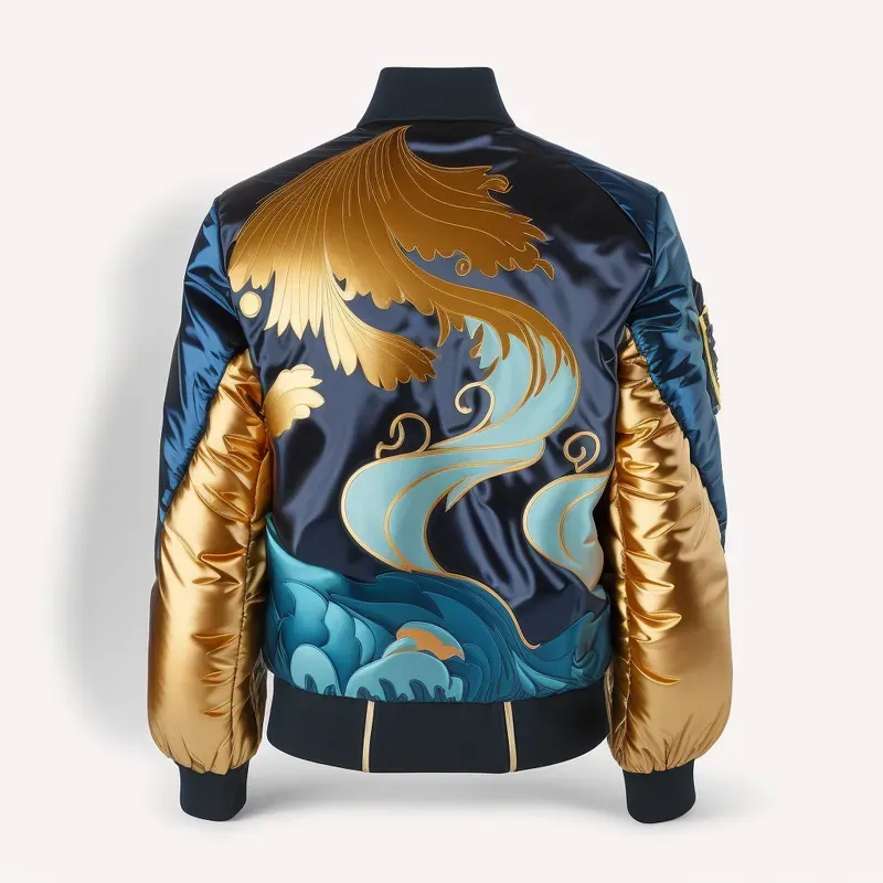 Premium Bomber Jacket Design Product Photos