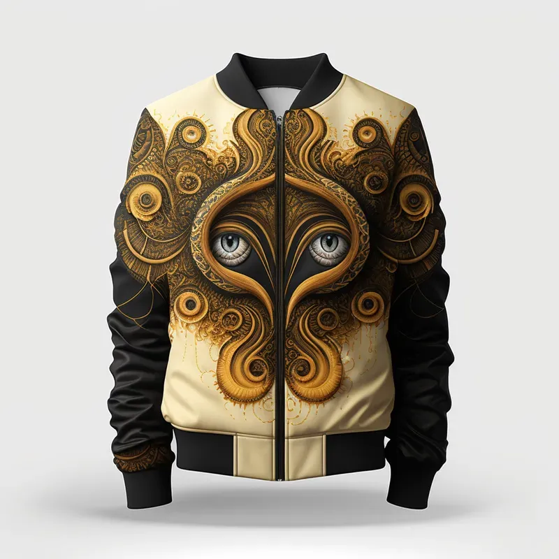 Premium Bomber Jacket Design Product Photos