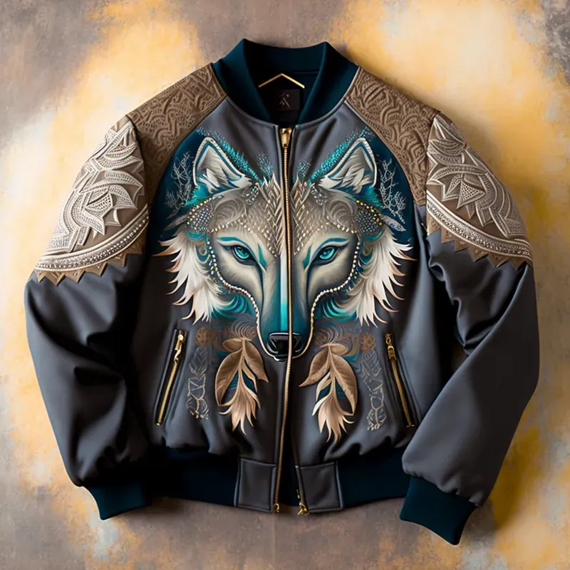 Premium Bomber Jacket Design Product Photos