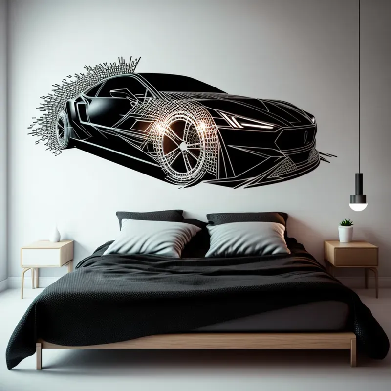 Bedroom Vinyl Wall Sticker Designs
