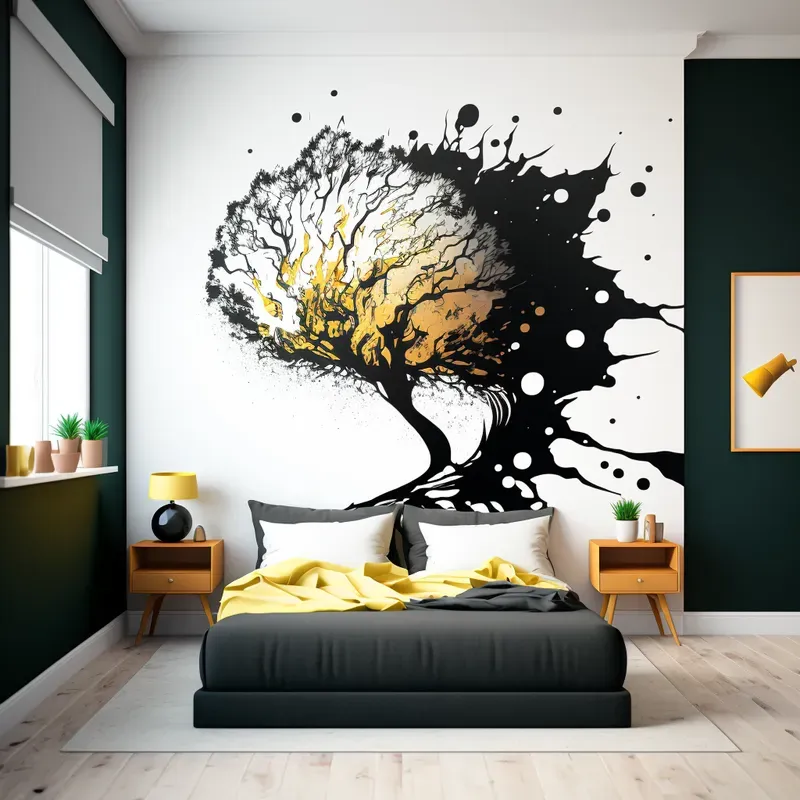 Bedroom Vinyl Wall Sticker Designs
