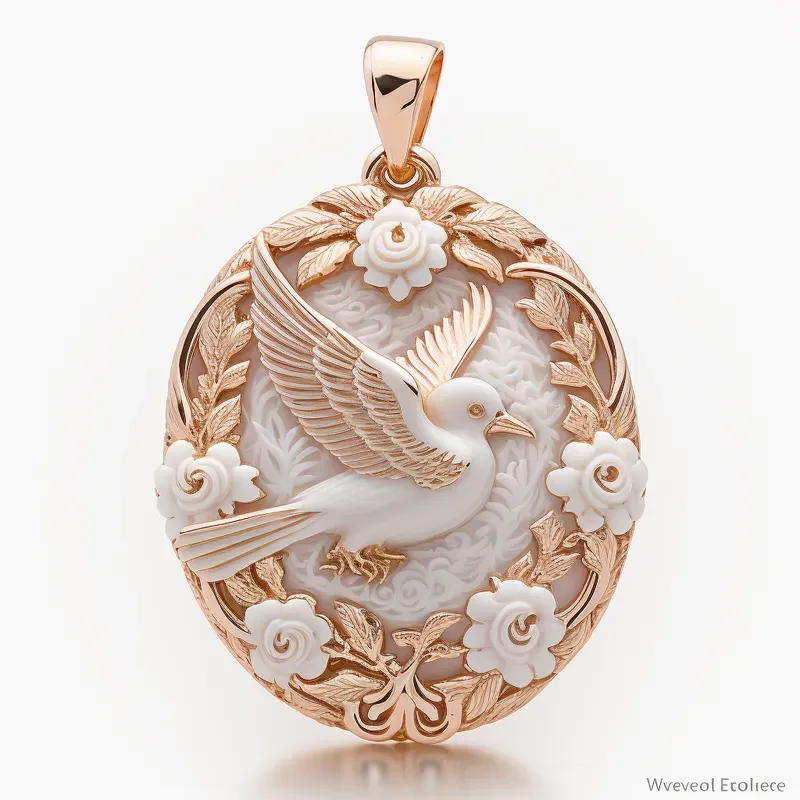 Hand Carved Cameo Pendant Designs