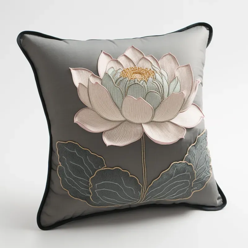 Beautiful Embroidered Throw Pillow Designs