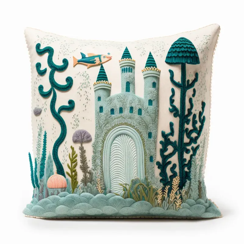 Beautiful Embroidered Throw Pillow Designs