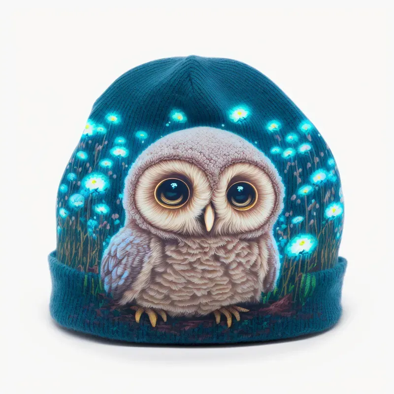 Beautiful Embroidered Beanie Designs