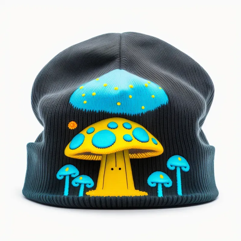 Beautiful Embroidered Beanie Designs