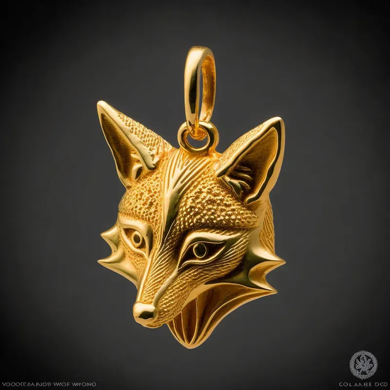 Solid Gold Animal Charm Pendants