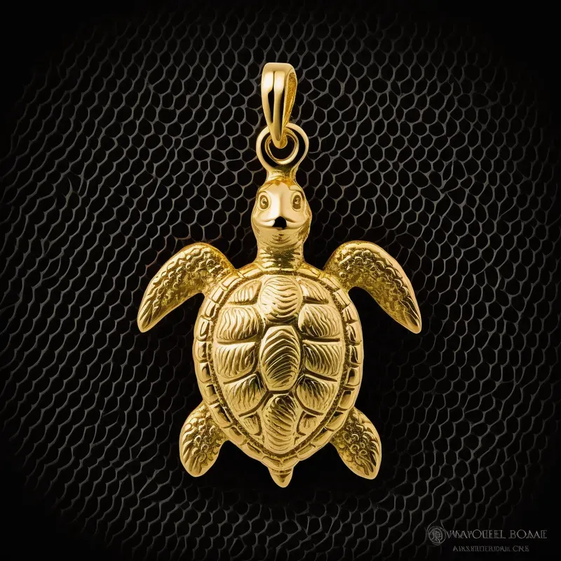 Solid Gold Animal Charm Pendants