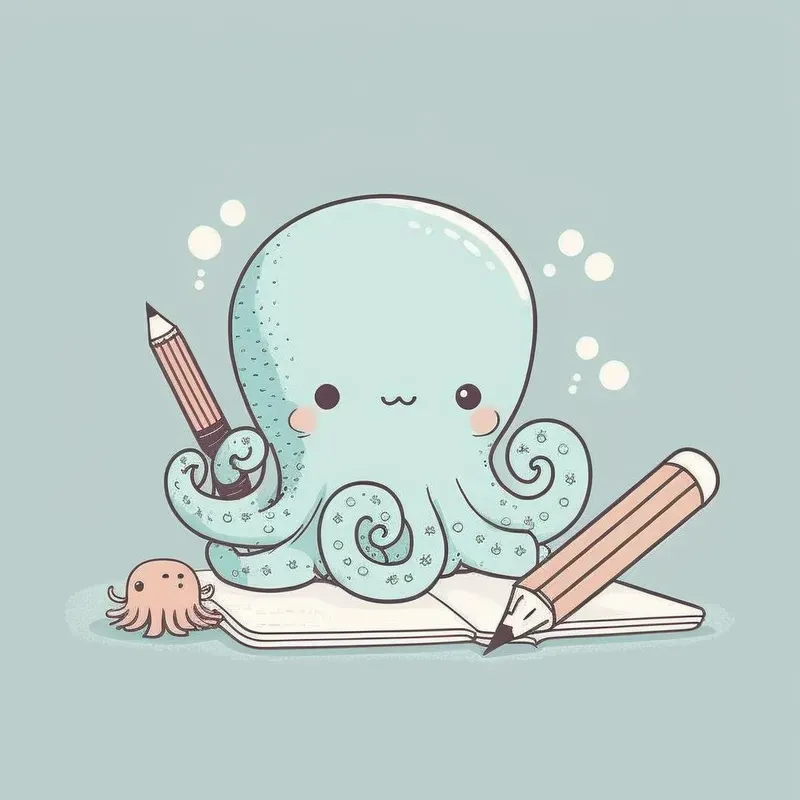 Adorable Hand Drawn Animal Doodles
