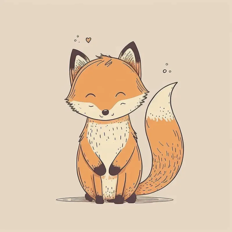 Adorable Hand Drawn Animal Doodles