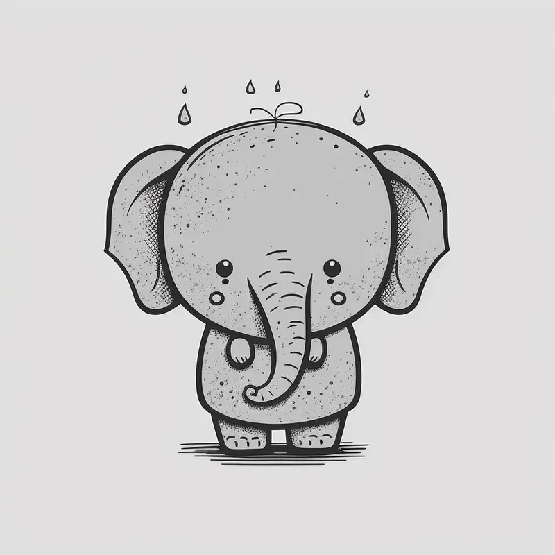 Adorable Hand Drawn Animal Doodles