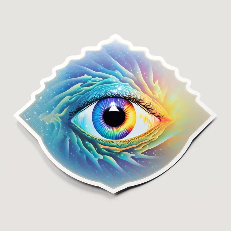 Holographic Sticker Designs