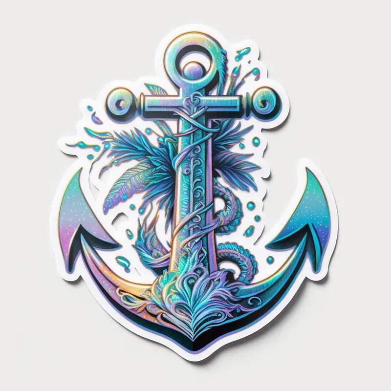 Holographic Sticker Designs
