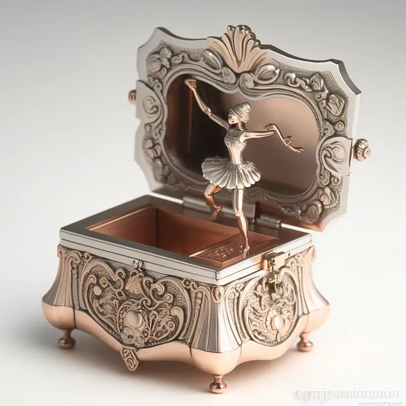 Vintage Dancer Music Box Designs