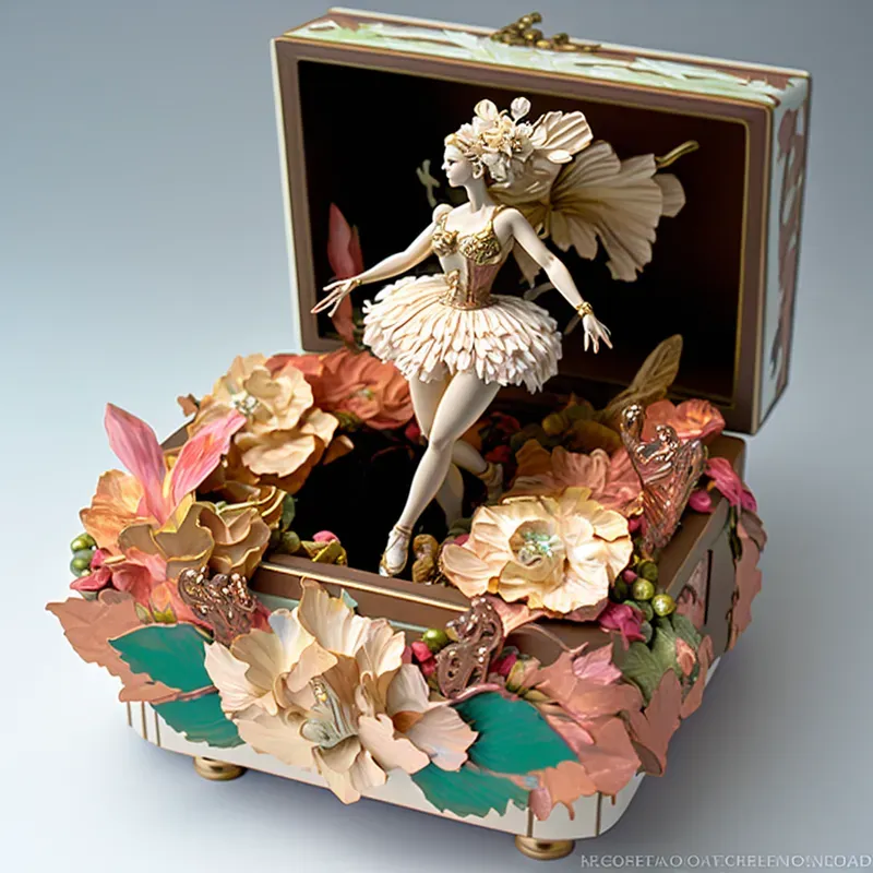 Vintage Dancer Music Box Designs