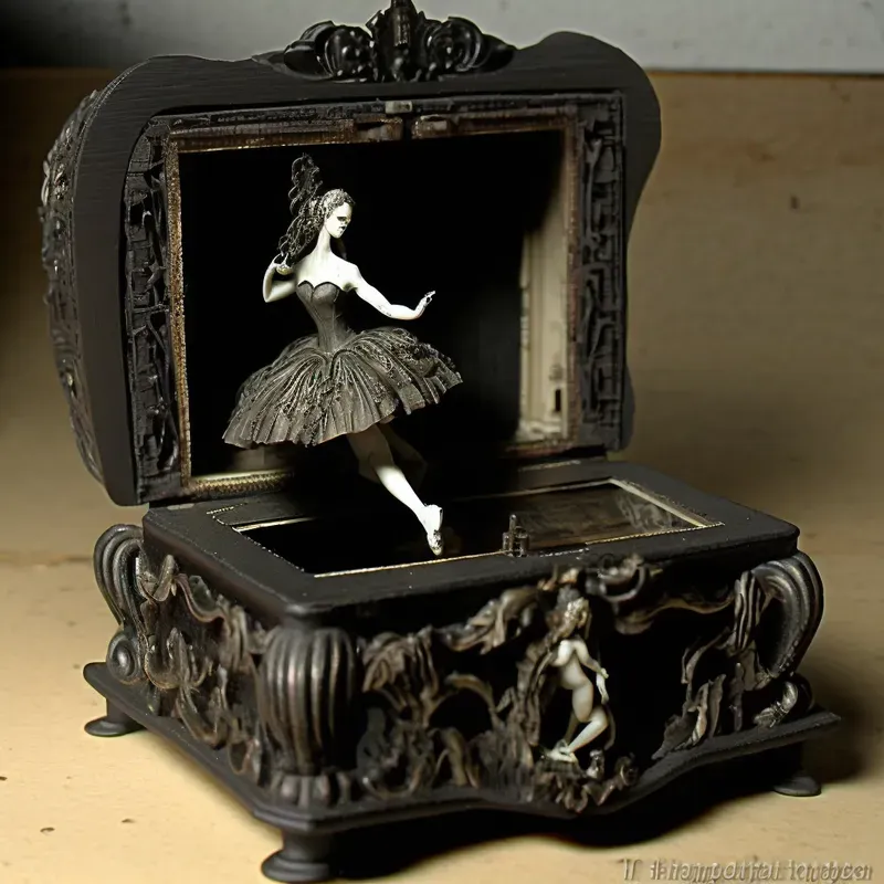 Vintage Dancer Music Box Designs