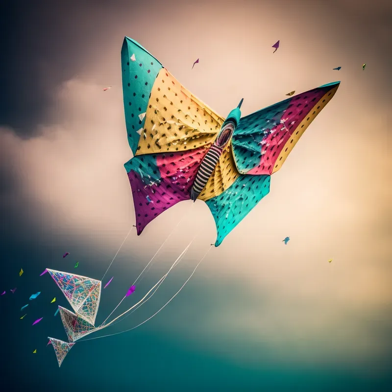 Beautiful Flying Kite Designs