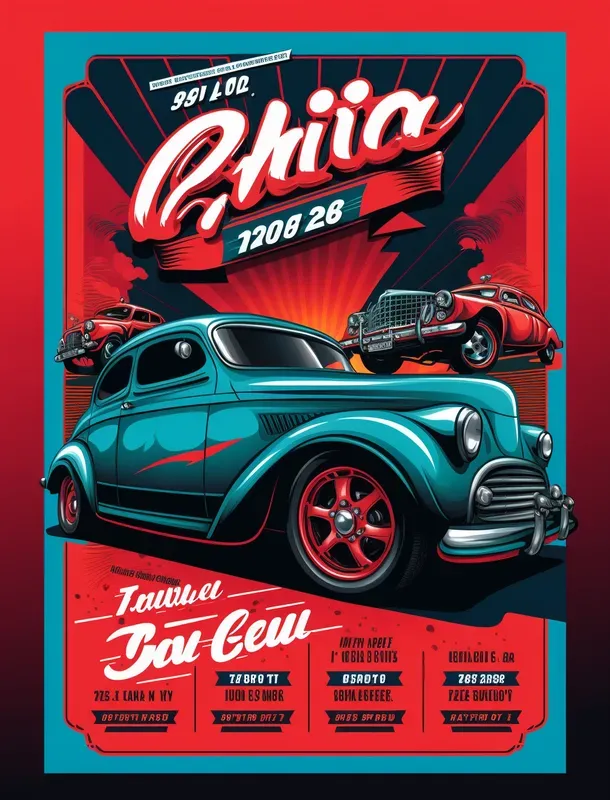 Illustrated Event Flyer Templates