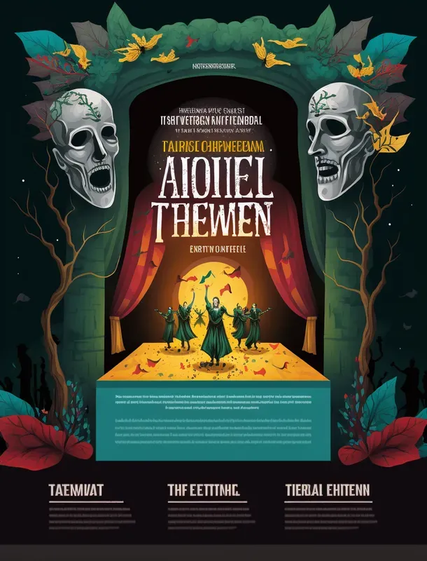Illustrated Event Flyer Templates