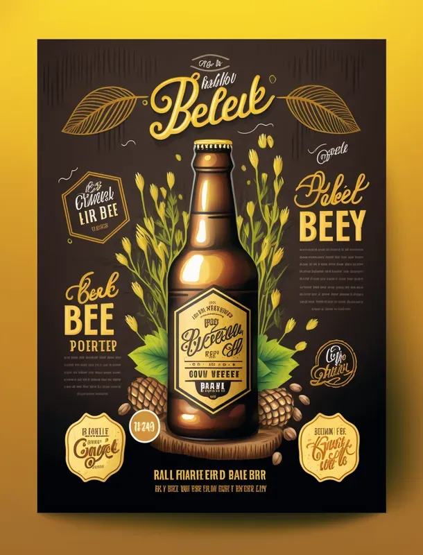 Illustrated Event Flyer Templates