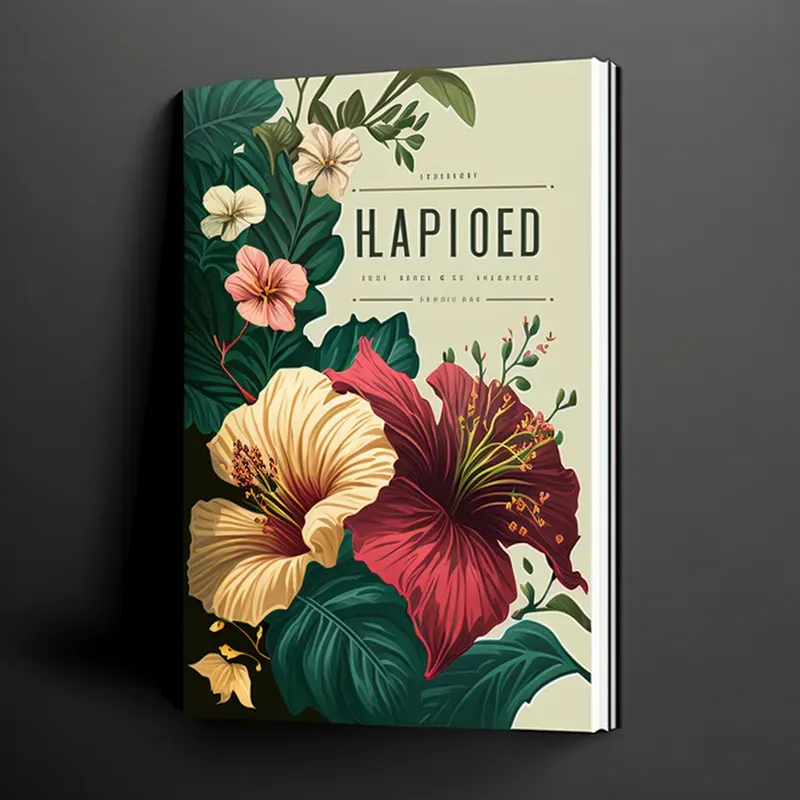 Hardback Book Cover Mockup File Images
