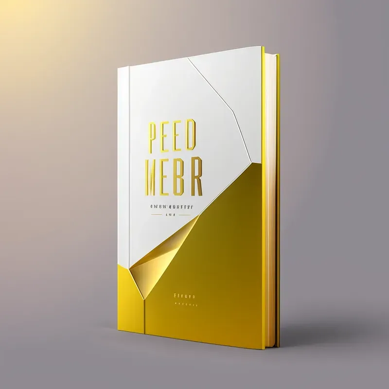 Hardback Book Cover Mockup File Images