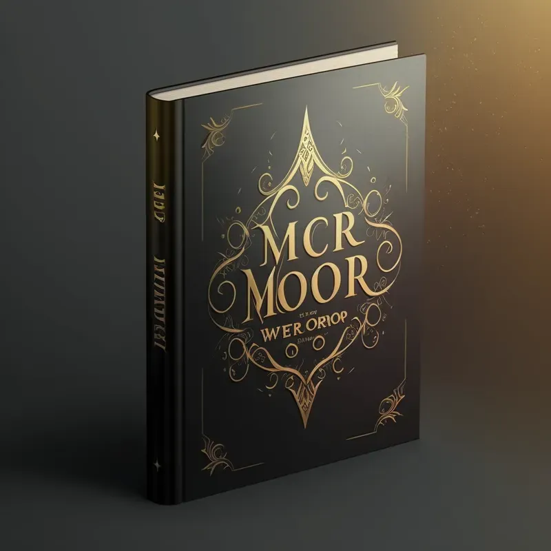 Hardback Book Cover Mockup File Images