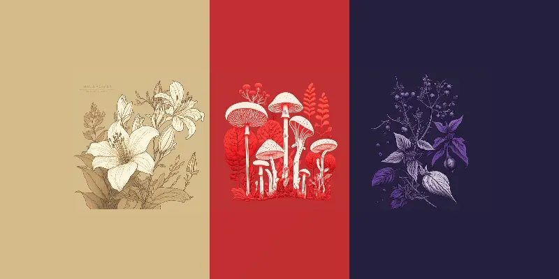 Botanical Illustrations generated by undefined