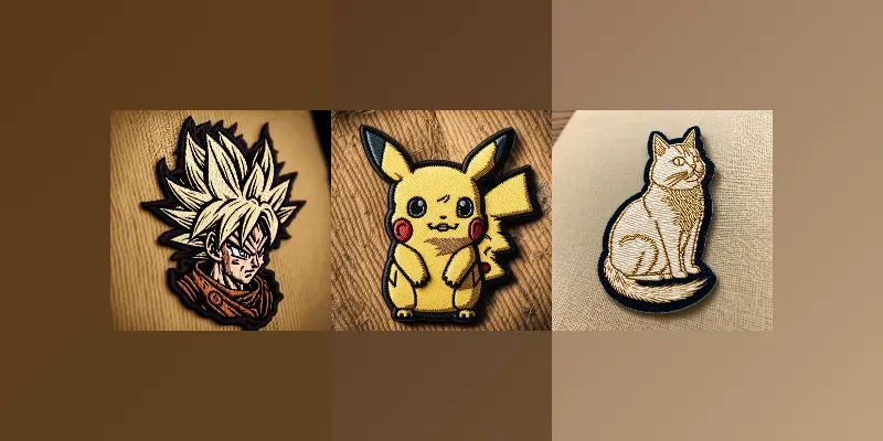 Highly Detailed Embroidered Patch Designs generated by undefined