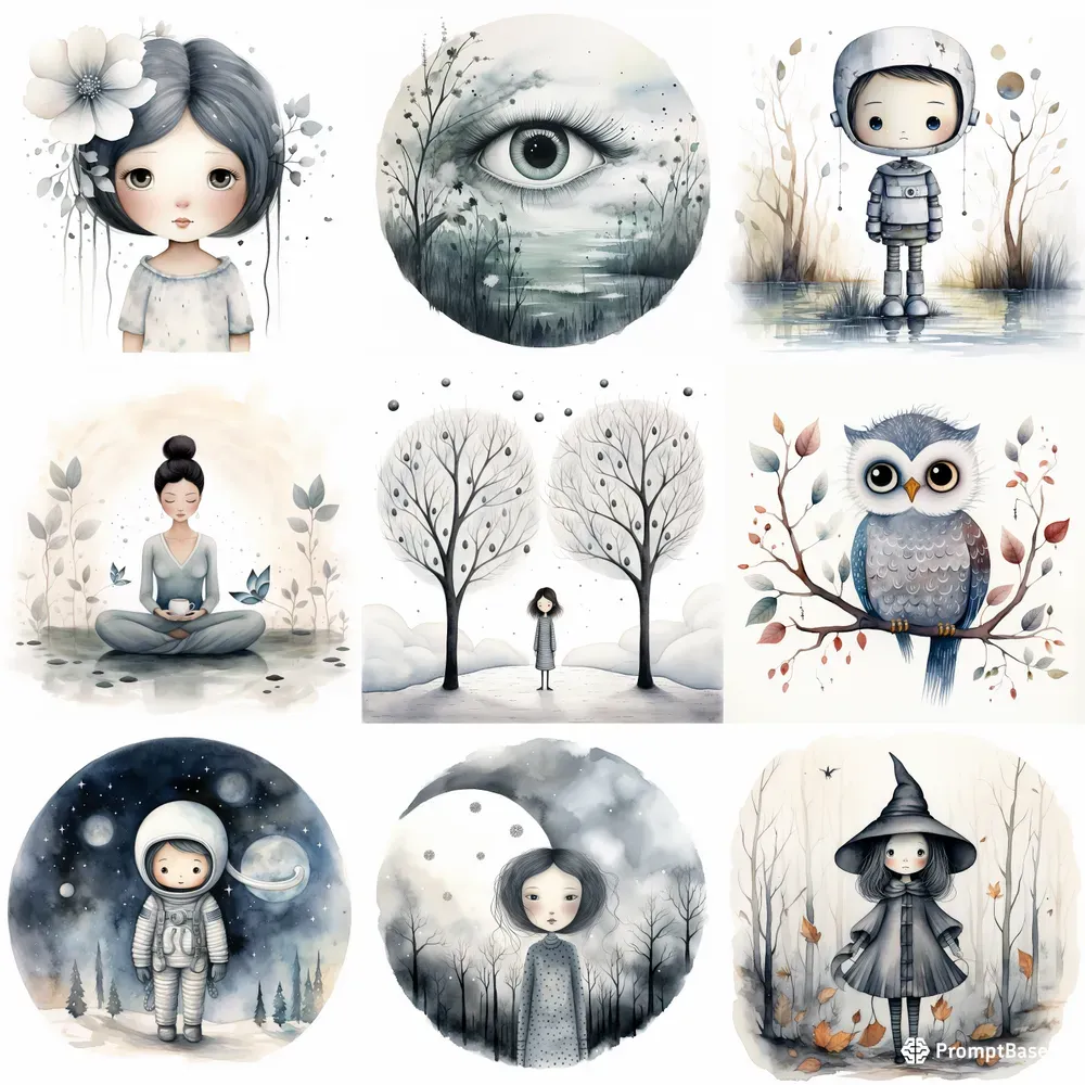 Whimsical Cliparts