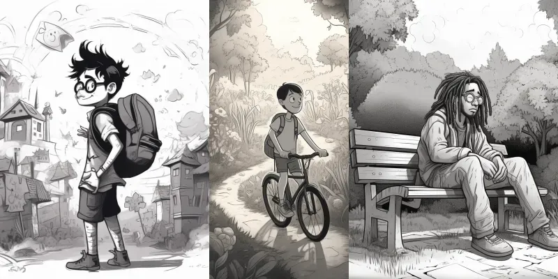 Comic Drawings Art generated by undefined