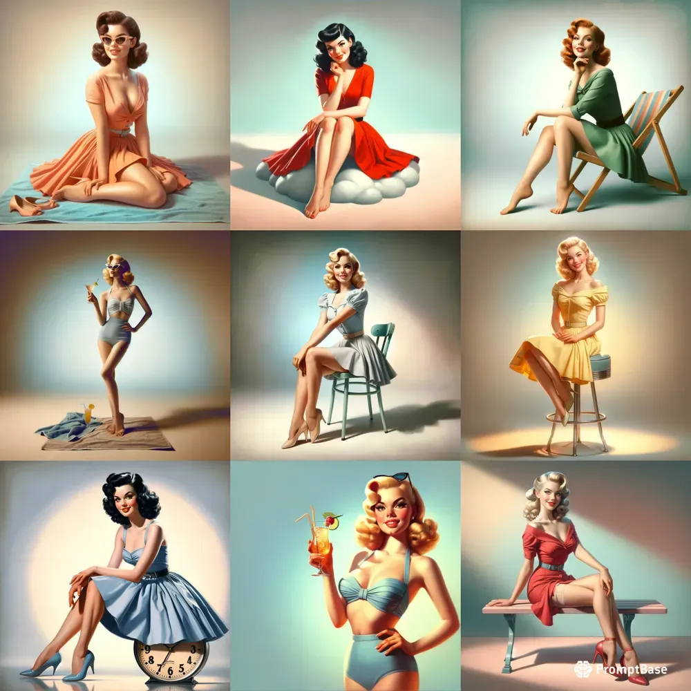 Retro Pin-up Girls