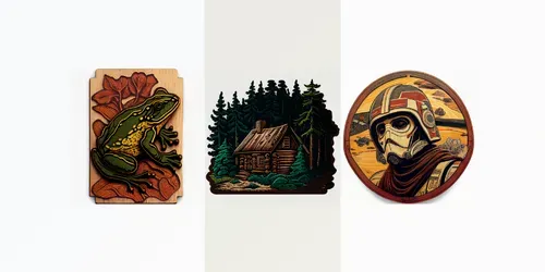 Painted Wooden Signs generated by midjourney