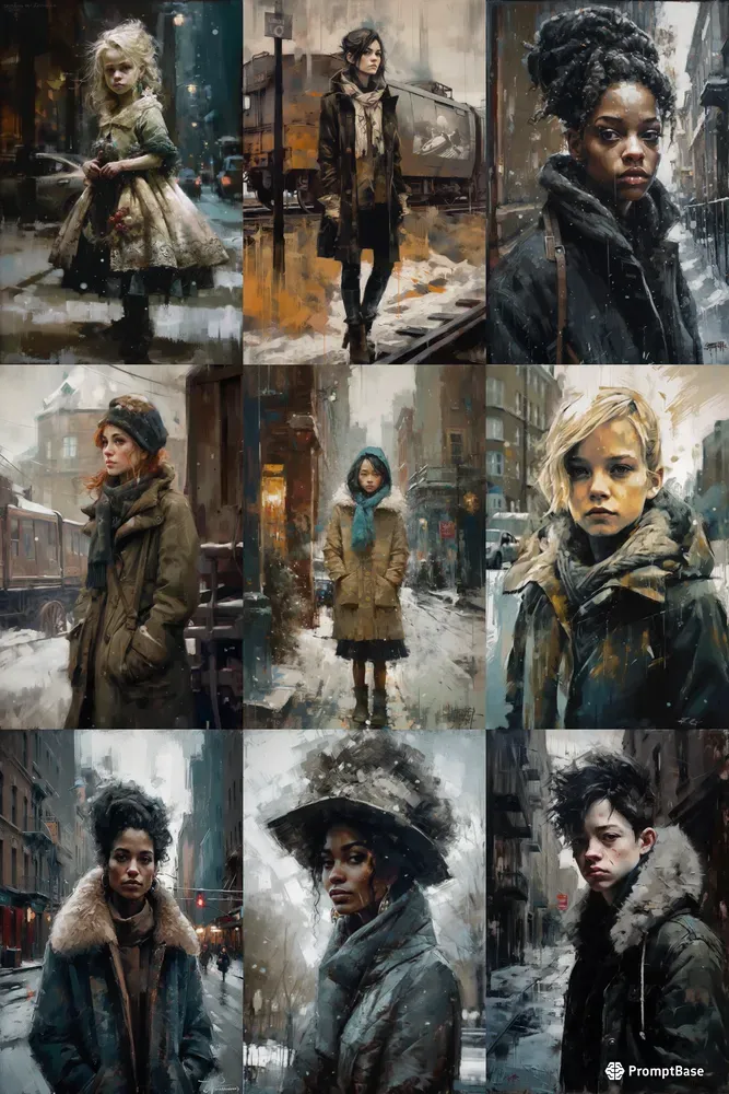 Palette Portrait Paintings