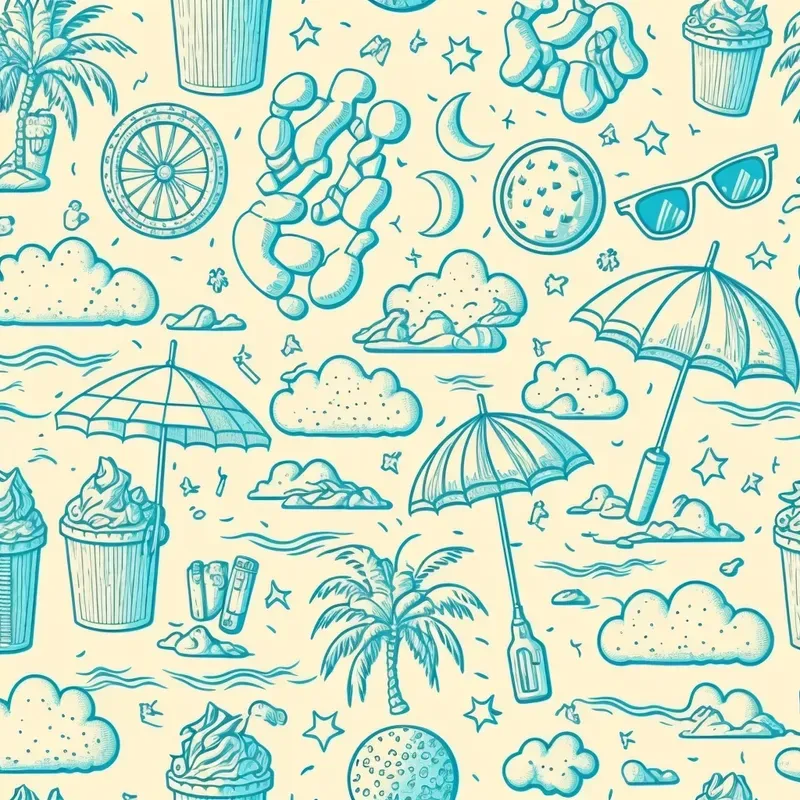 Cute Hand Drawn Patterns