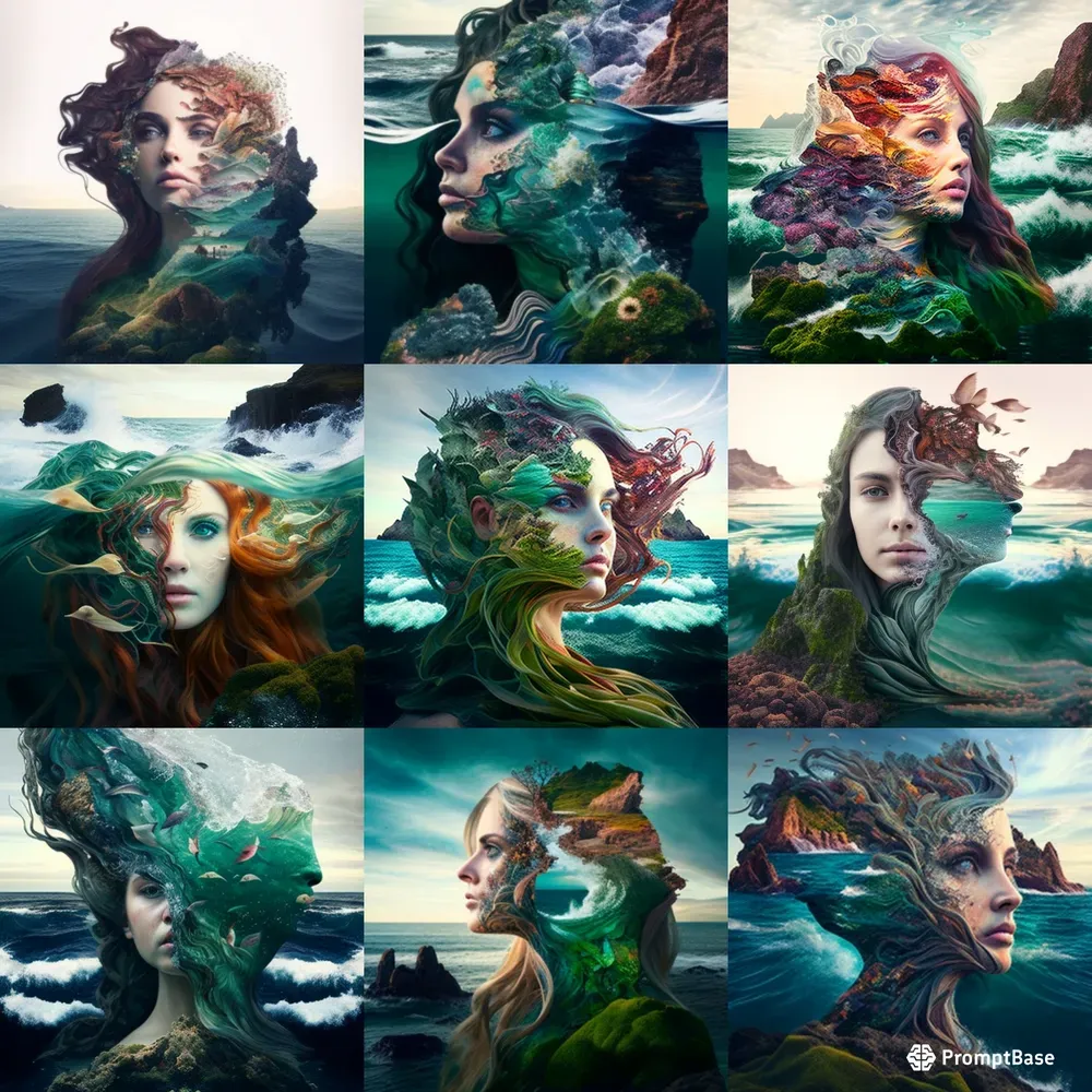 Otherworldly Self-portraits