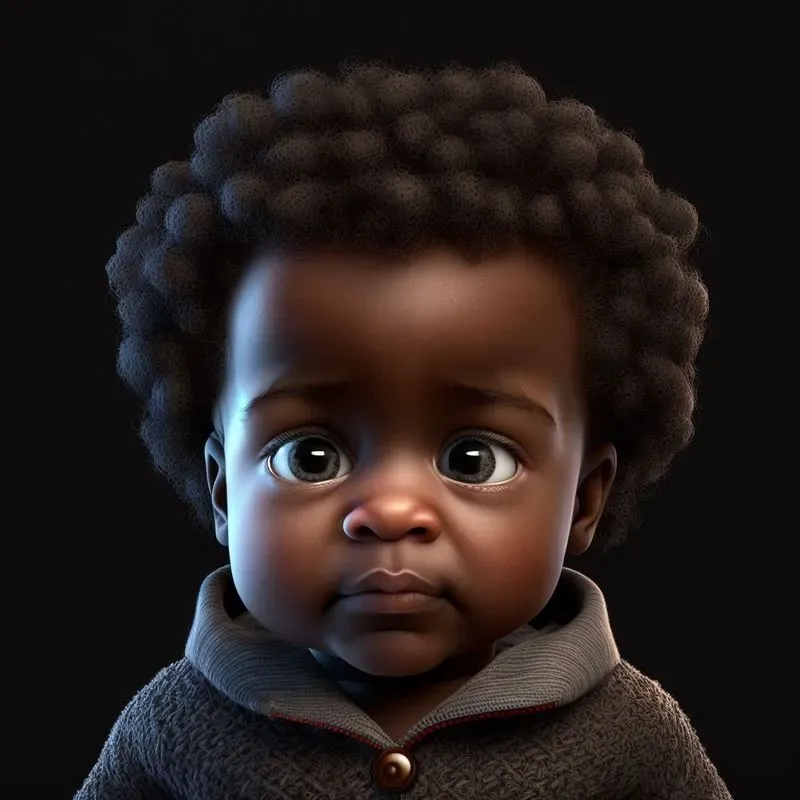 Adorable Baby 3D Photos